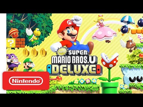 New Super Mario Bros. U Deluxe - Launch Trailer - Nintendo Switch